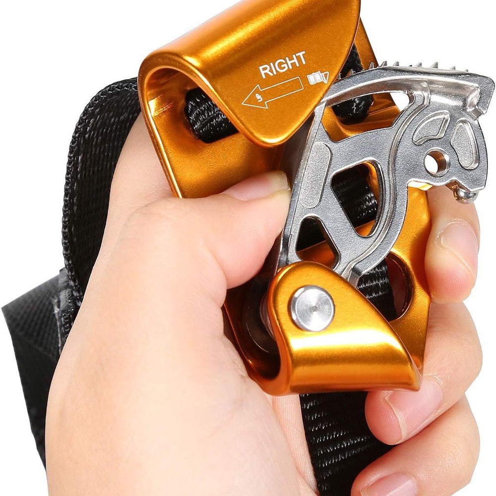 Outdoor Sport Climbing Gear - Высокоэффективный алюминиевый страховочный тросовый блокиратор для