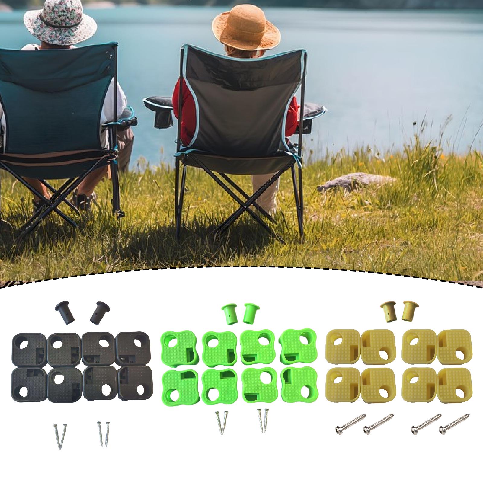 Outdoor Sport Chairs - 8 штук сменных ножек для кемпингового