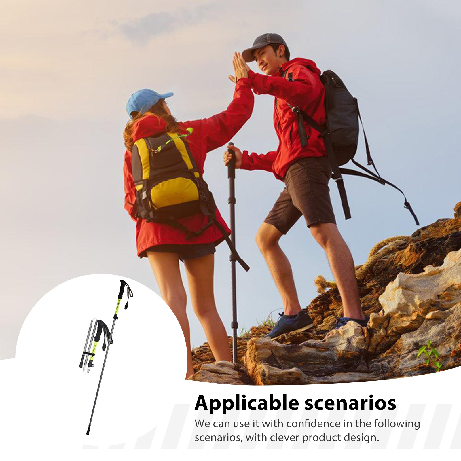 Алюминиевая треккинговая палка – обзор и цена Outdoor Sport Climbing Gear